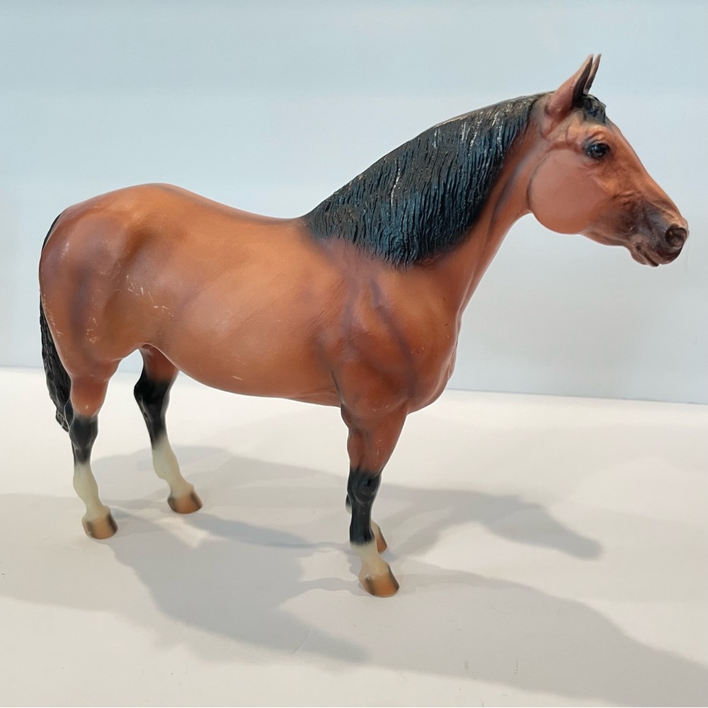 Vintage Breyer 720 ? Rimrock The Horse Whisperer Bay 4 socks